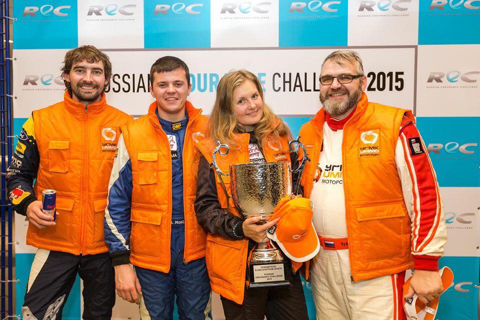 Экипаж в составе с Натальей Гольцовой стал серебряным призером в 4-часовой гонке 